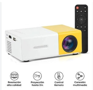 MINI PROYECTOR LED PORTATIL